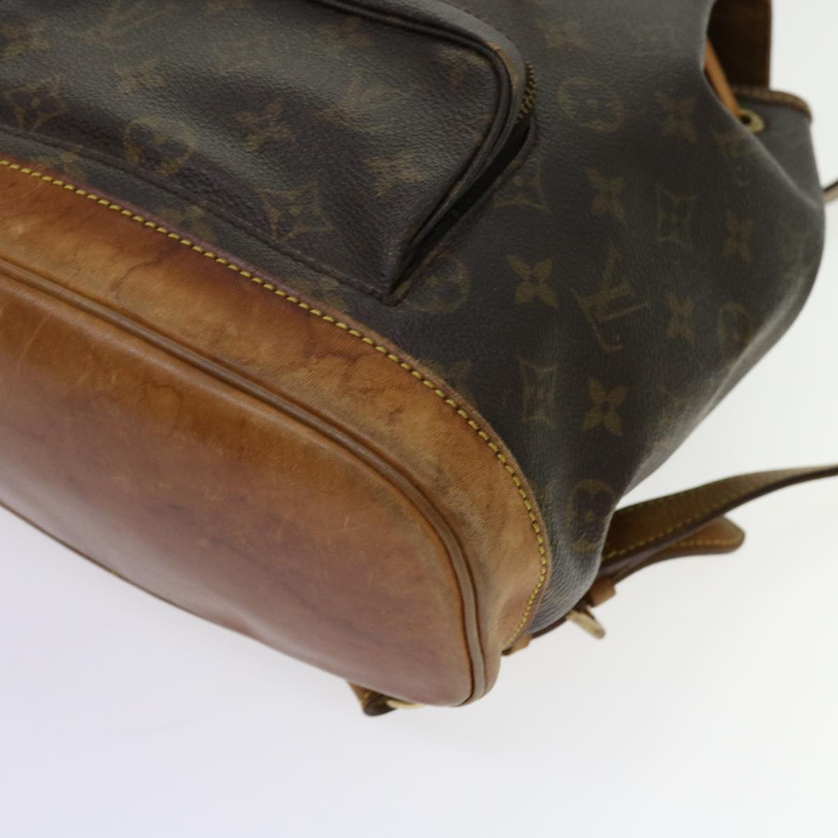 LOUIS VUITTON Monogram Montsouris MM Backpack M51136 LV Auth 69703