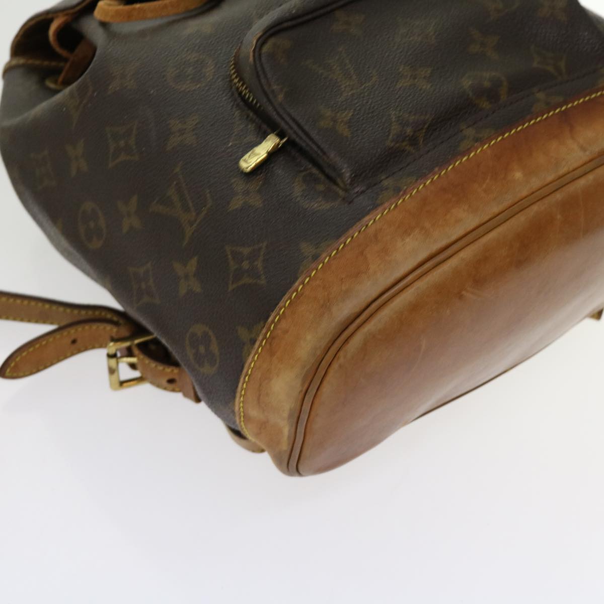 LOUIS VUITTON Monogram Montsouris MM Backpack M51136 LV Auth 69703