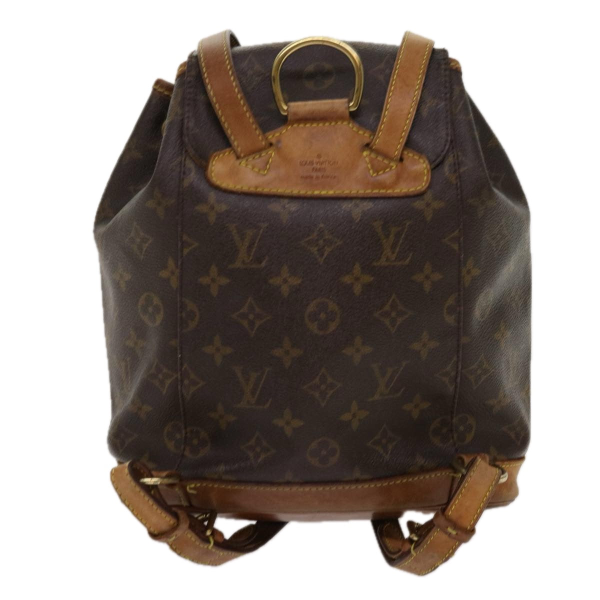 LOUIS VUITTON Monogram Montsouris MM Backpack M51136 LV Auth 69703