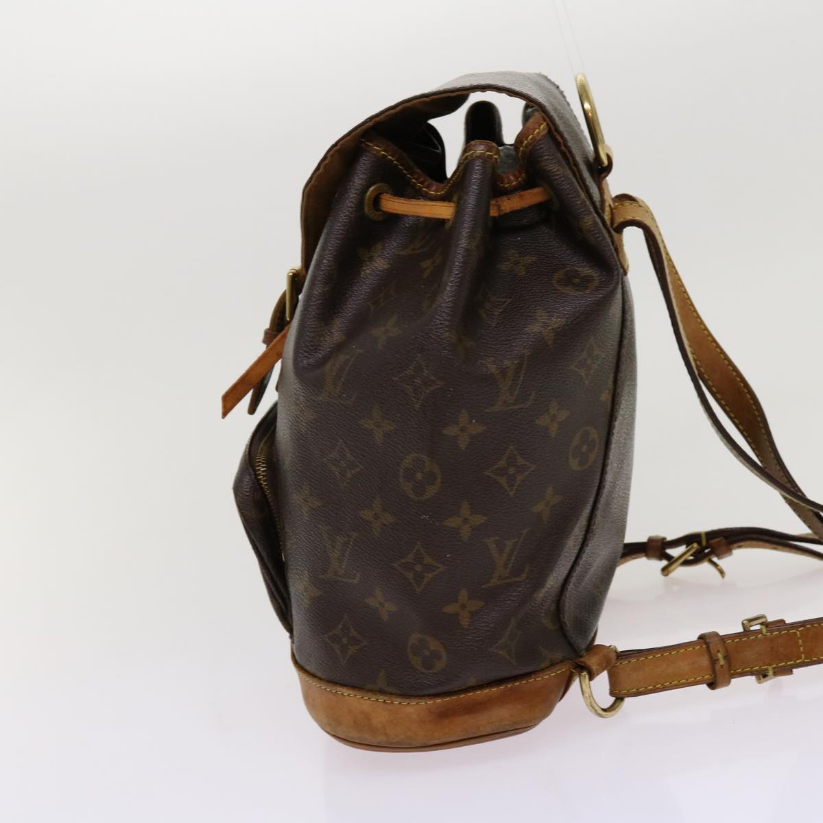 LOUIS VUITTON Monogram Montsouris MM Backpack M51136 LV Auth 69703