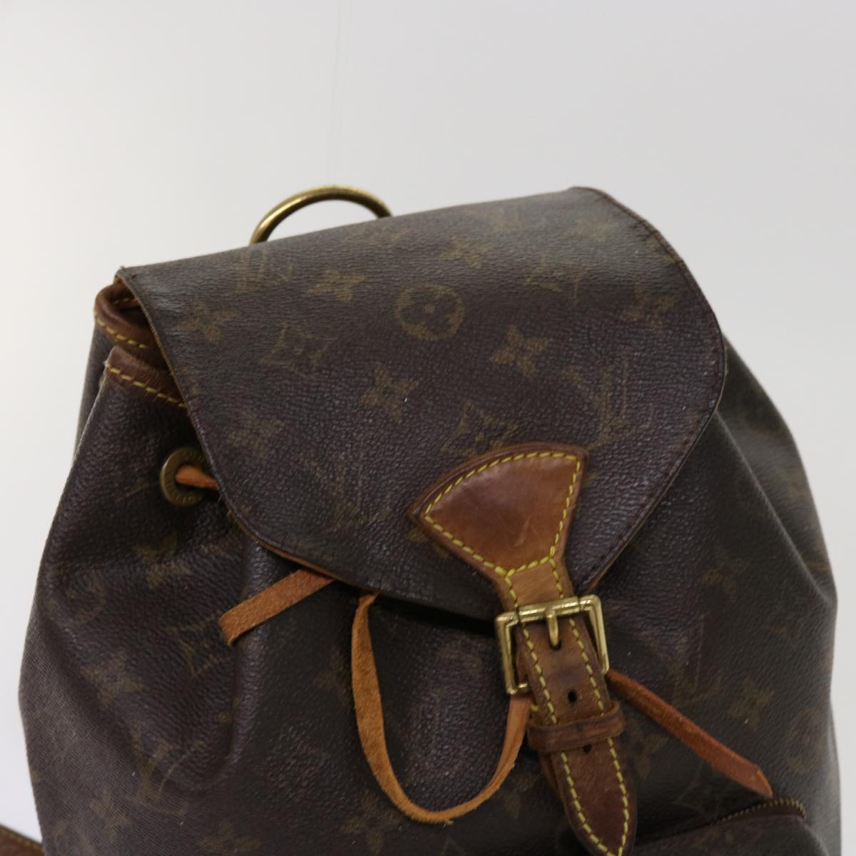 LOUIS VUITTON Monogram Montsouris MM Backpack M51136 LV Auth 69703