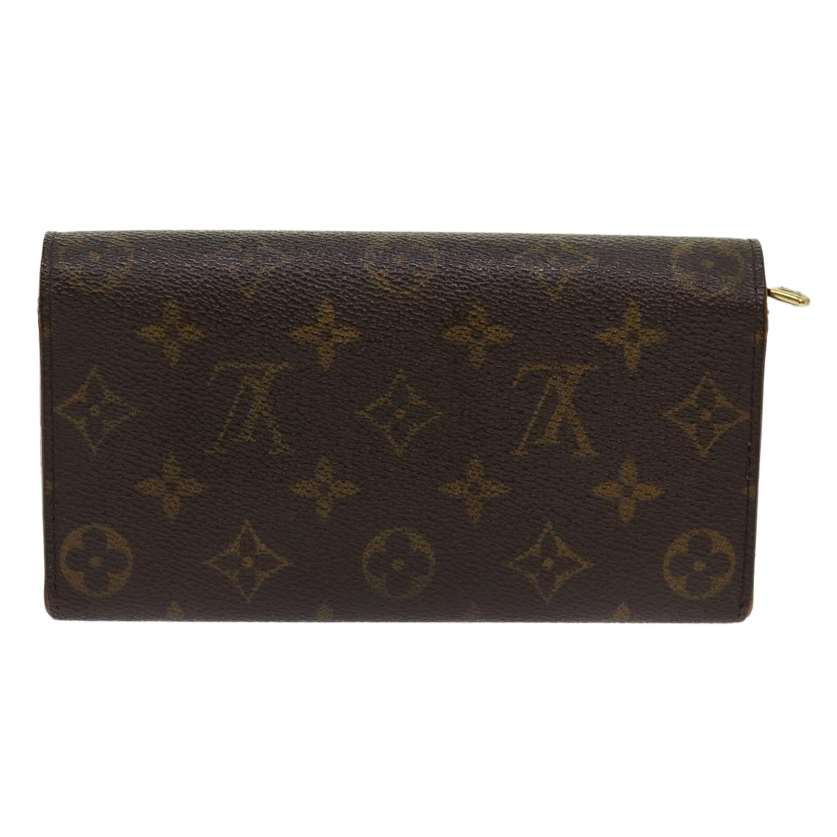 LOUIS VUITTON Monogram Pochette Porte Monnaie Credit Wallet M61725 Auth 69794