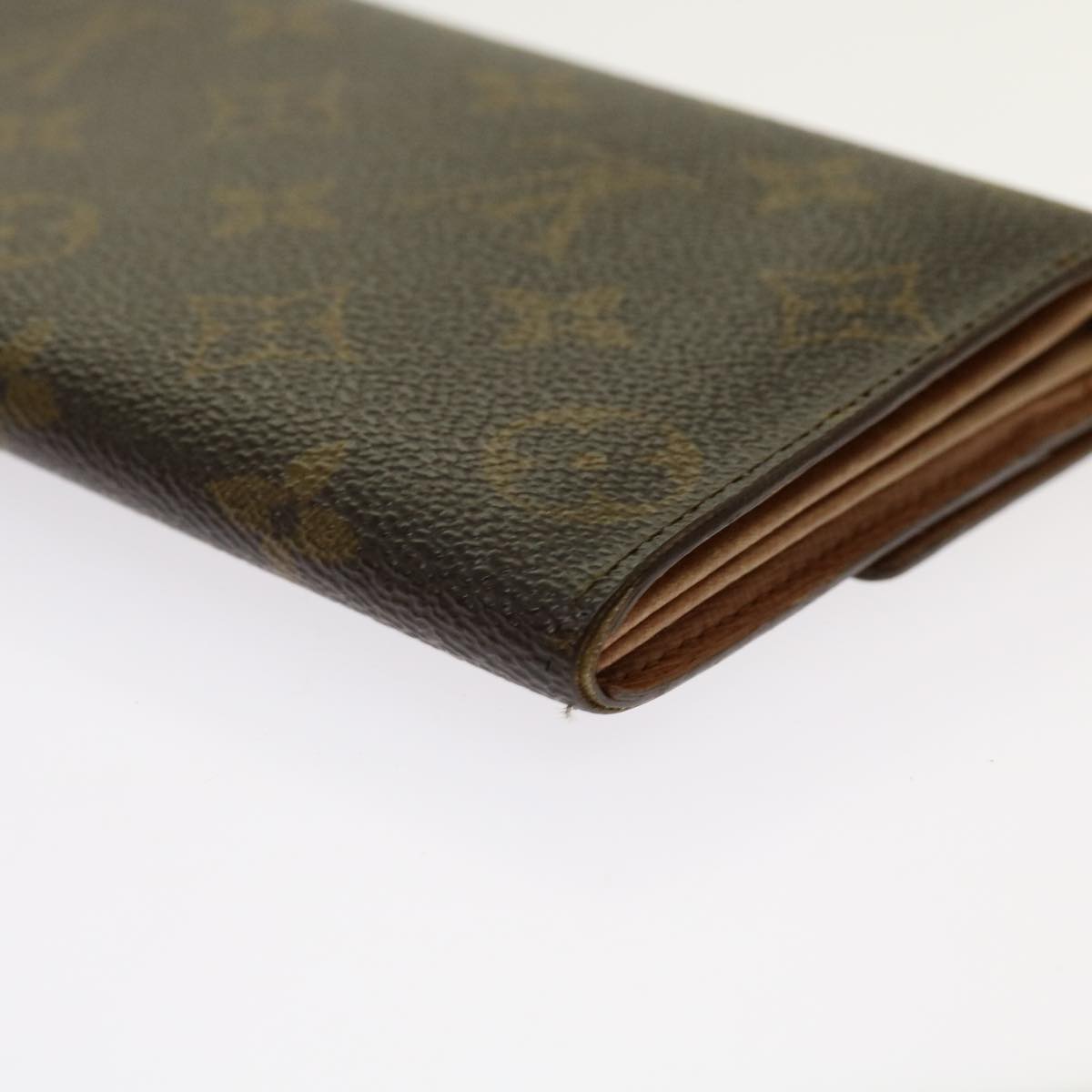 LOUIS VUITTON Monogram Pochette Porte Monnaie Credit Wallet M61725 Auth 69796