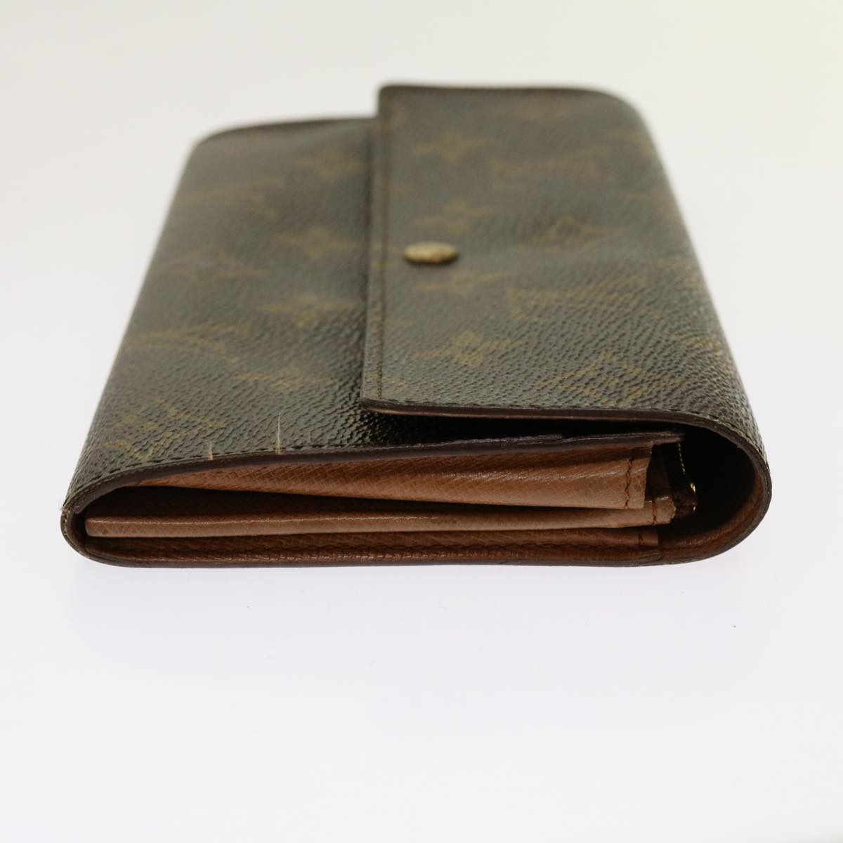 LOUIS VUITTON Monogram Pochette Porte Monnaie Credit Wallet M61725 Auth 69796