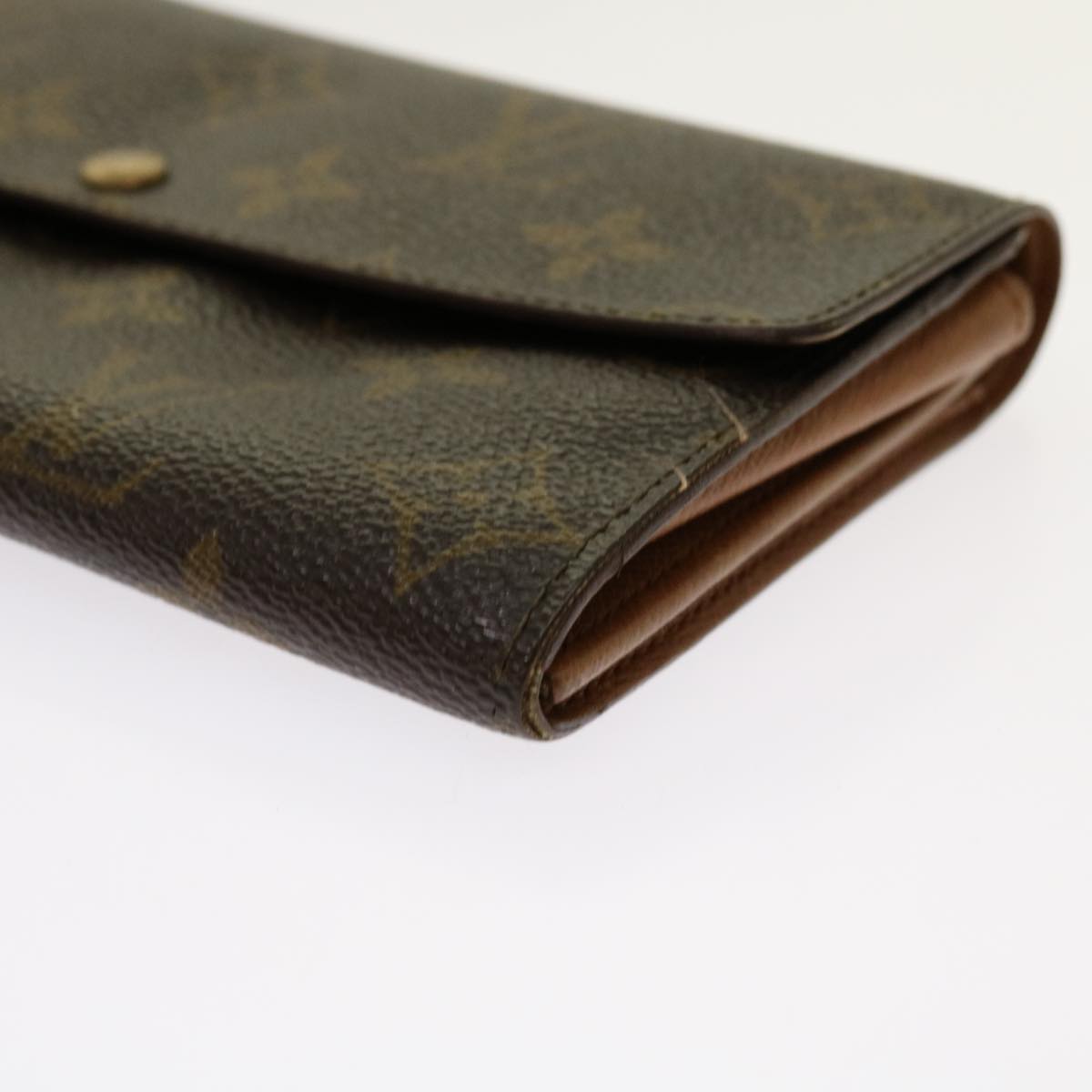 LOUIS VUITTON Monogram Pochette Porte Monnaie Credit Wallet M61725 Auth 69796