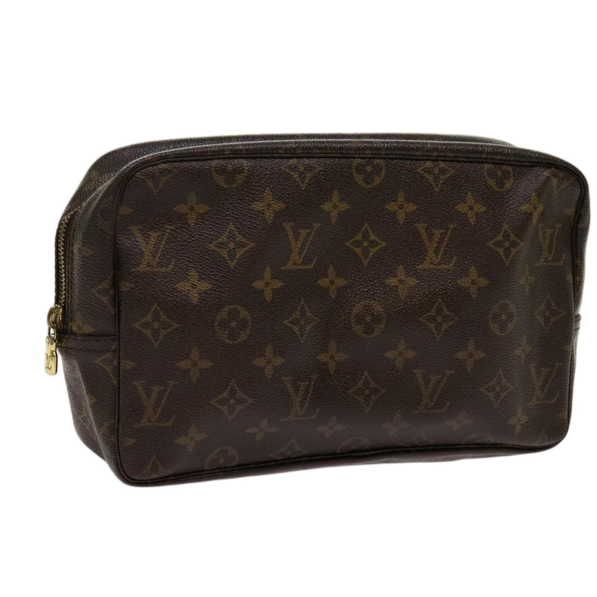 LOUIS VUITTON Monogram Trousse Toilette 28 Clutch Bag M47522 LV Auth 69810