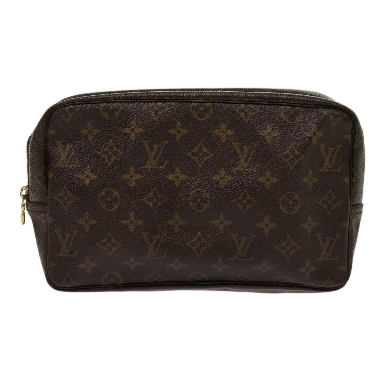 LOUIS VUITTON Monogram Trousse Toilette 28 Clutch Bag M47522 LV Auth 69810