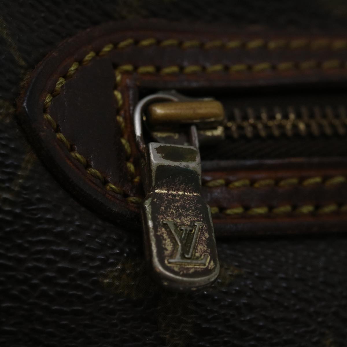 LOUIS VUITTON Monogram Marly Dragonne GM Clutch Bag M51825 LV Auth 69816