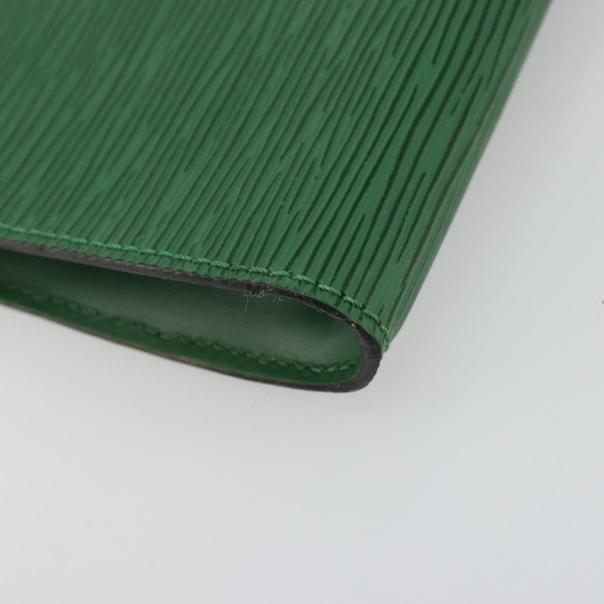LOUIS VUITTON Epi Pochette Accessoires Pouch Green M52984 LV Auth 69826