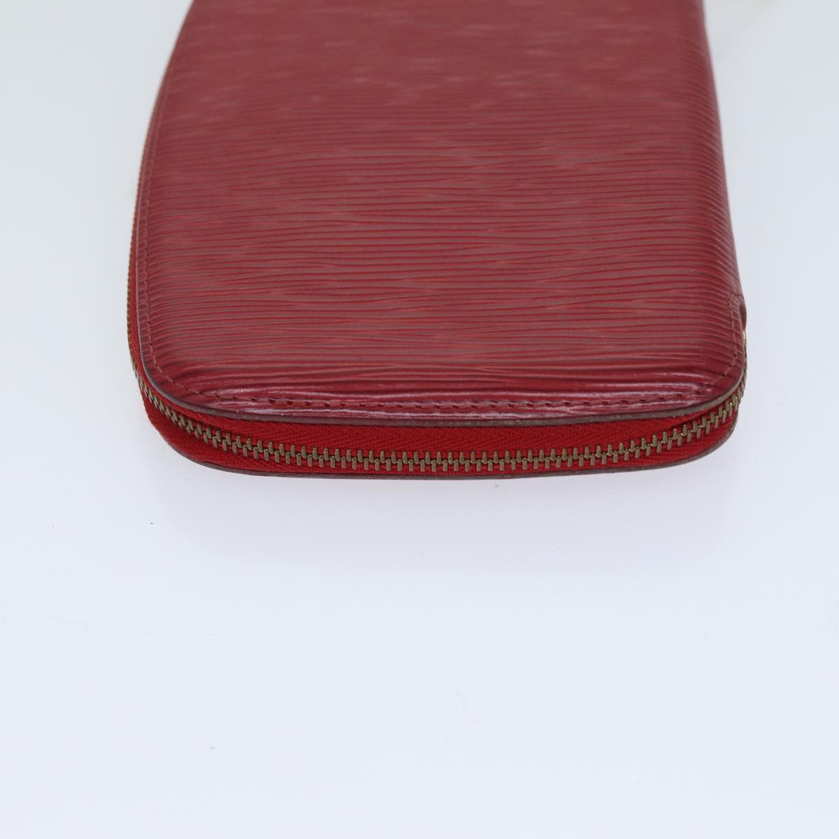 LOUIS VUITTON Epi Agenda Geode Wallet Red M63877 LV Auth 69833