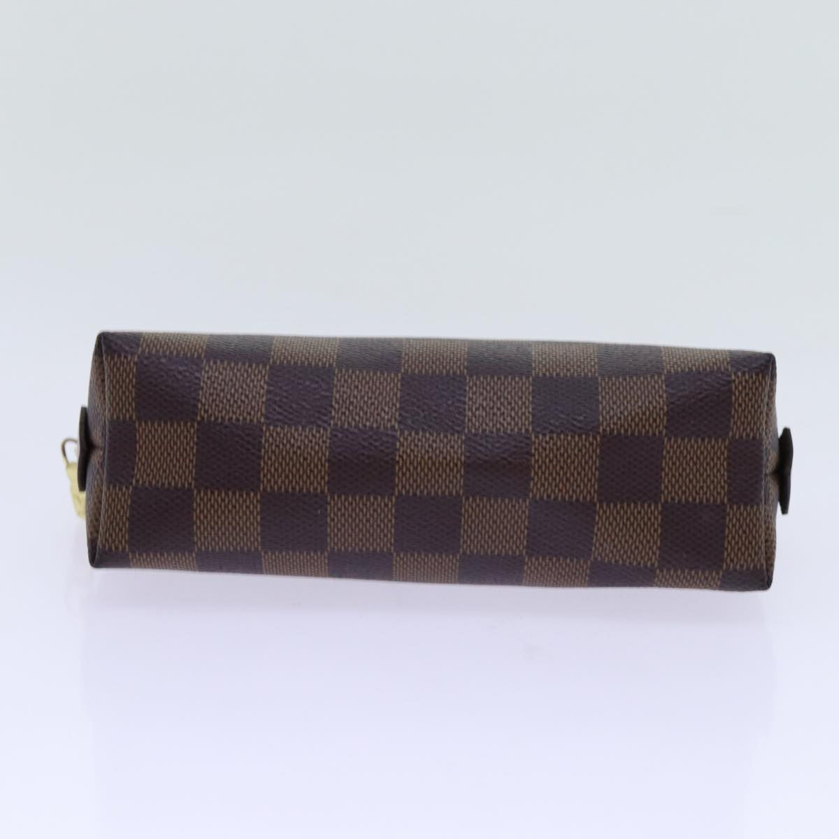 LOUIS VUITTON Damier Ebene Pochette Cosmetic PM Pouch N47516 LV Auth 69835