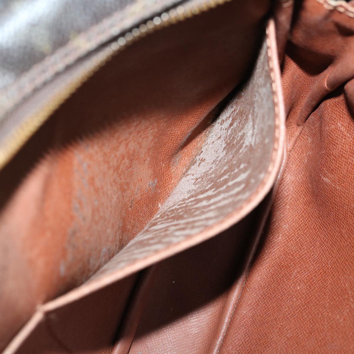 LOUIS VUITTON Monogram Compiegne 28 Clutch Bag M51845 LV Auth 69877