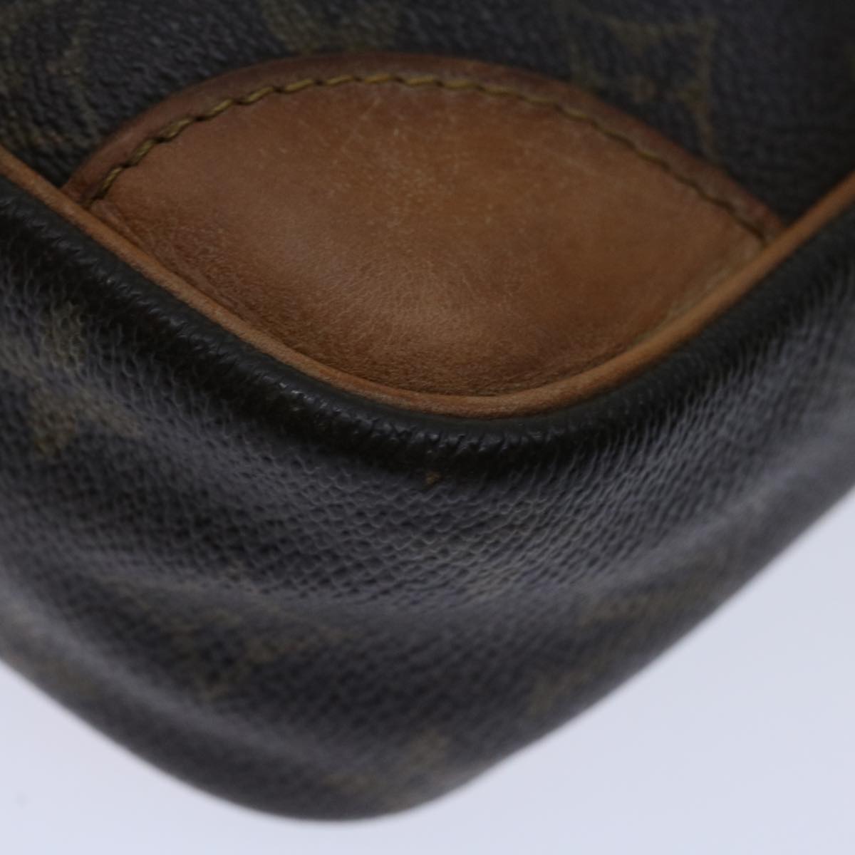 LOUIS VUITTON Monogram Compiegne 28 Clutch Bag M51845 LV Auth 69877