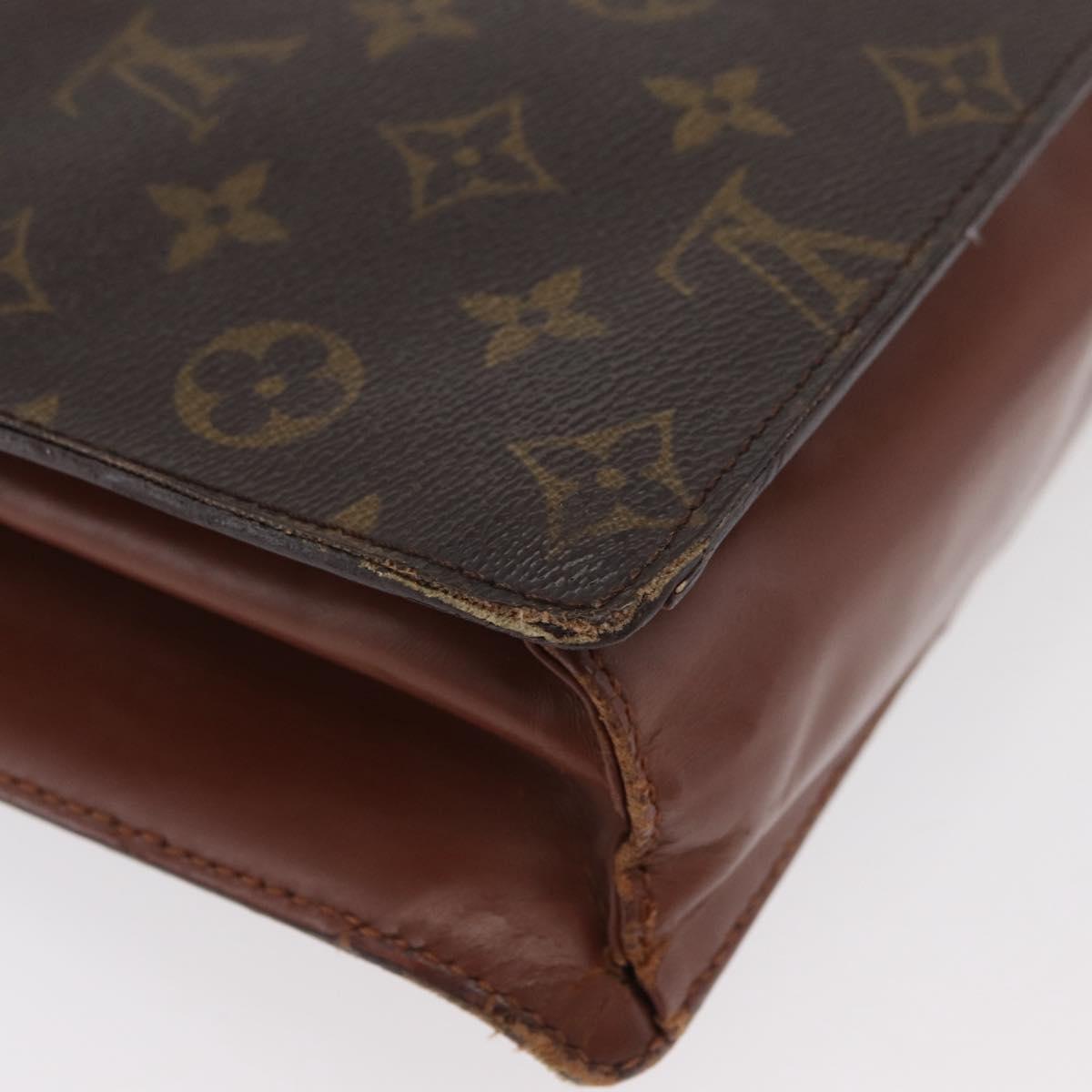 LOUIS VUITTON Monogram Monceau 28 Hand Bag 2way M51185 LV Auth 69891