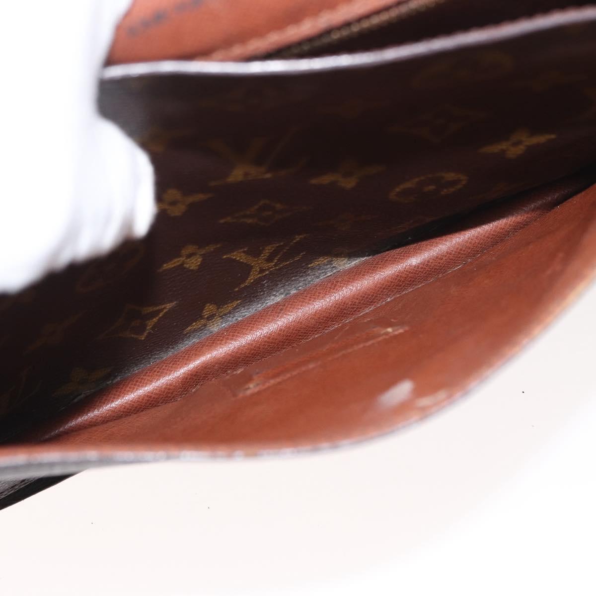 LOUIS VUITTON Monogram Monceau 28 Hand Bag 2way M51185 LV Auth 69891