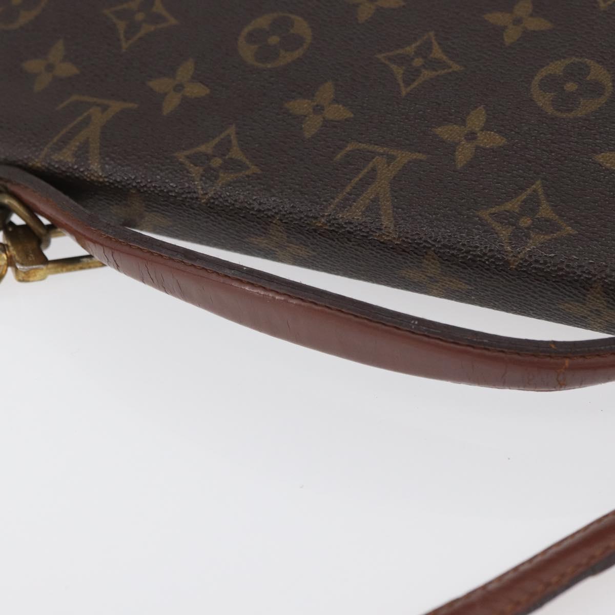 LOUIS VUITTON Monogram Monceau 28 Hand Bag 2way M51185 LV Auth 69891