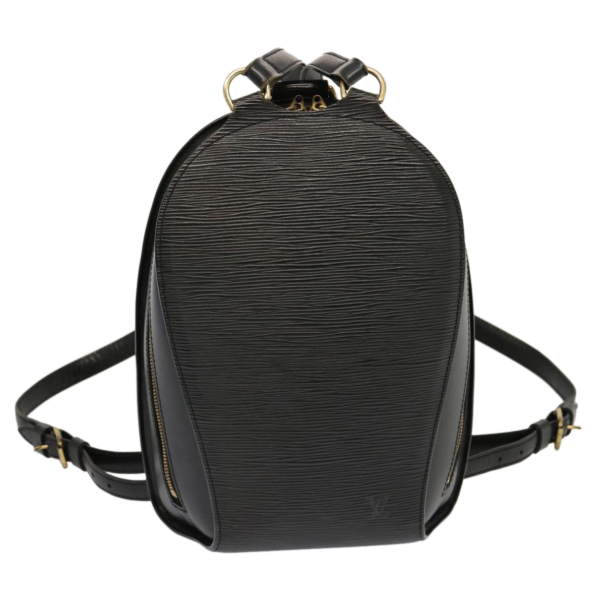 LOUIS VUITTON Epi Mabillon Backpack Black M52232 LV Auth 69892