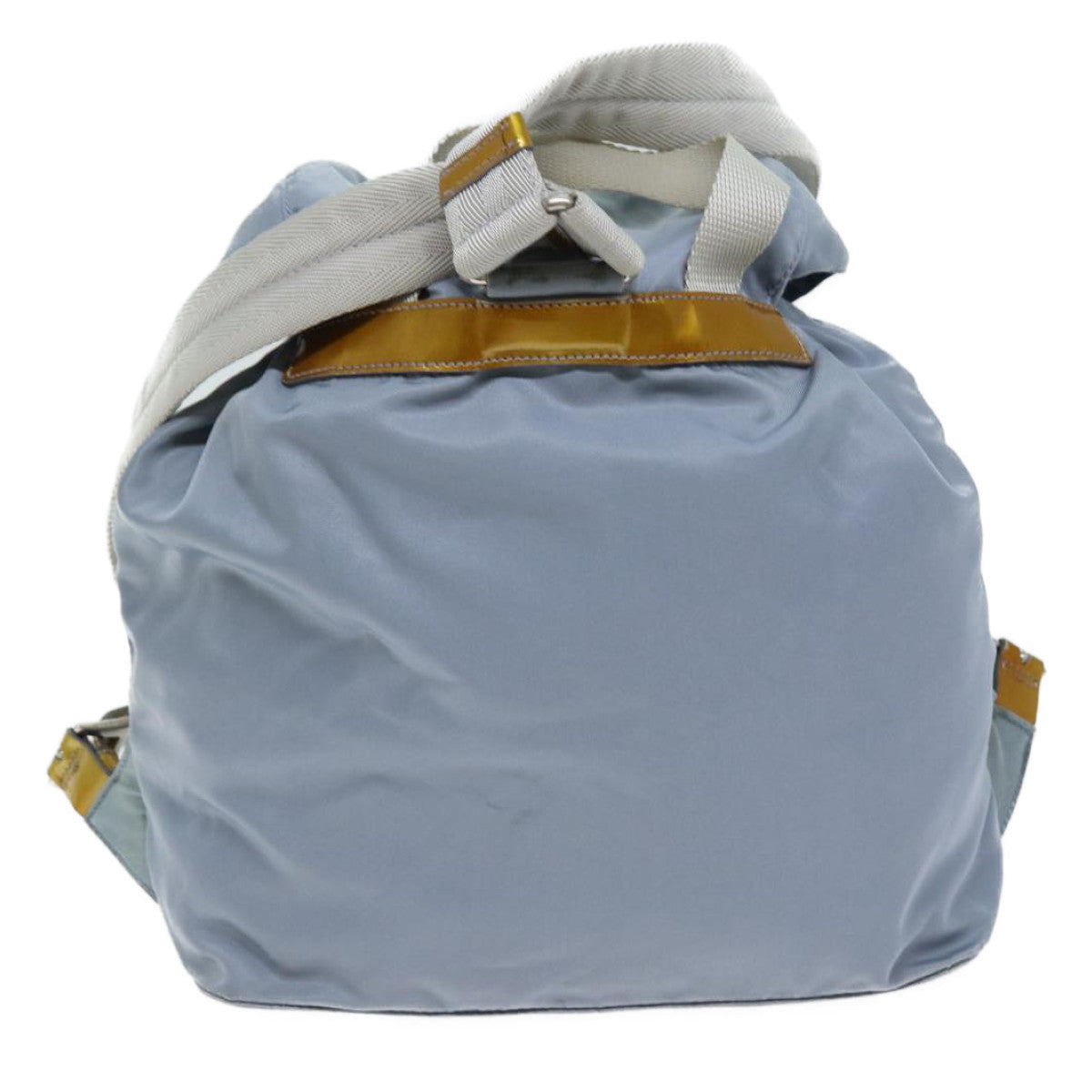 PRADA Backpack Nylon Light Blue Auth 69942