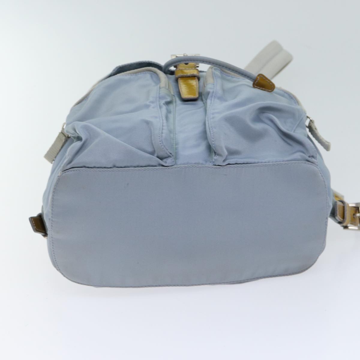 PRADA Backpack Nylon Light Blue Auth 69942