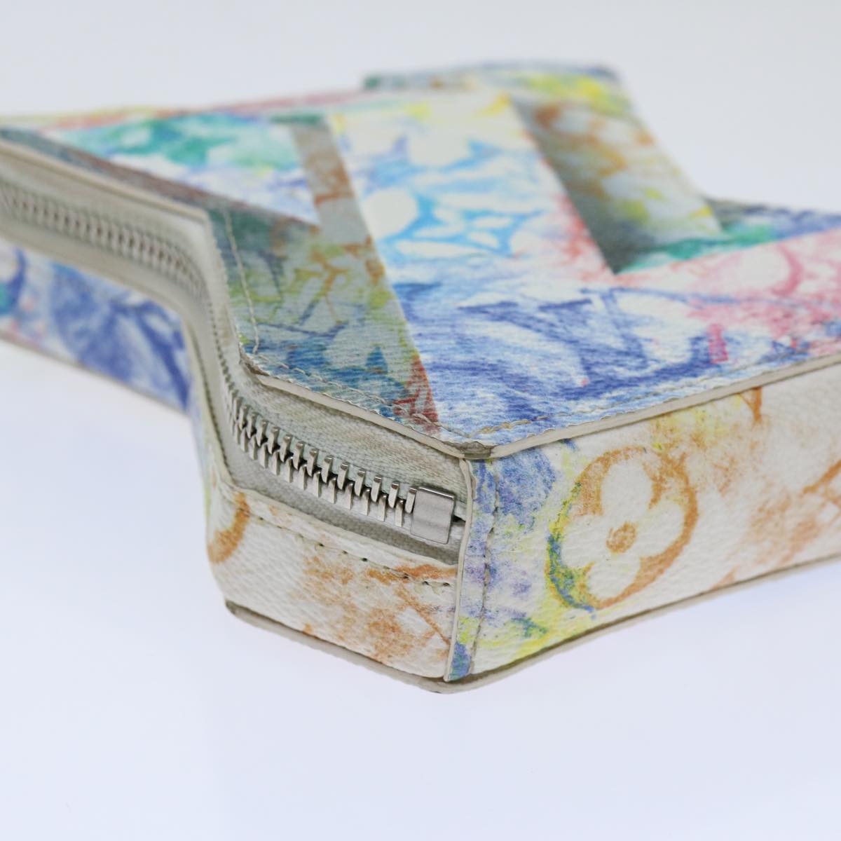 LOUIS VUITTON Monogram Pastel Colors LV Block Multicolor M57277 LV Auth 69979SM