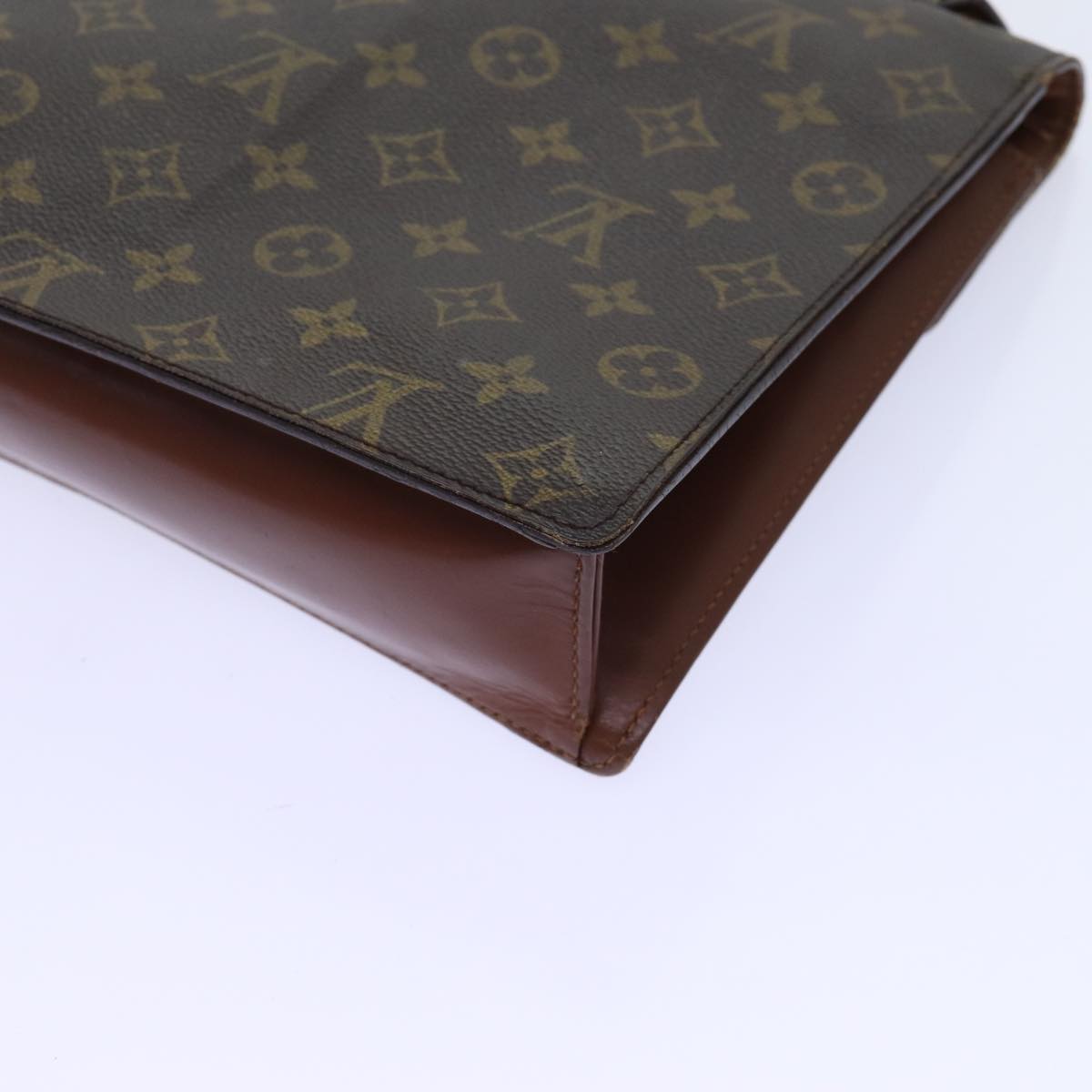 LOUIS VUITTON Monogram Monceau 28 Hand Bag 2way M51185 LV Auth 70032