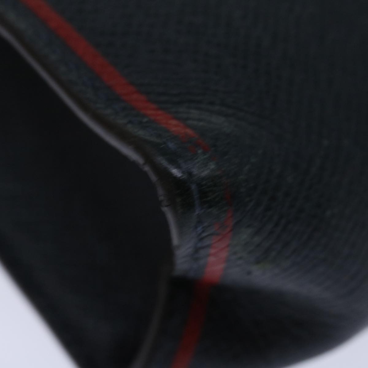 LOUIS VUITTON Taiga Pochette Voyager MM Clutch Bag Blue Marine M63394 Auth 70038