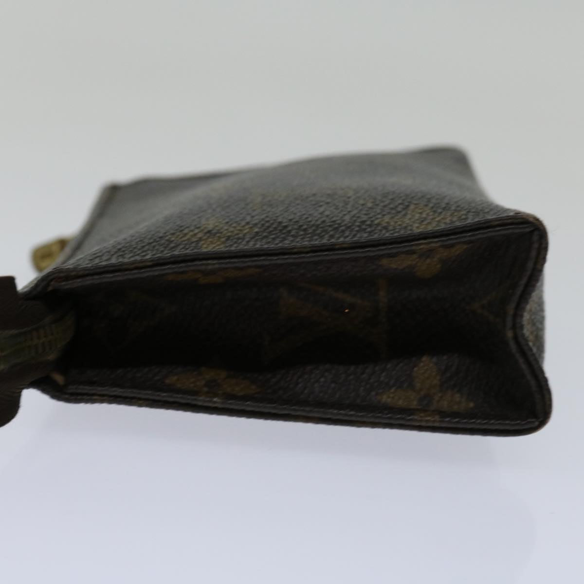LOUIS VUITTON Monogram Poche Toilette 15 Pouch M47546 LV Auth 70051