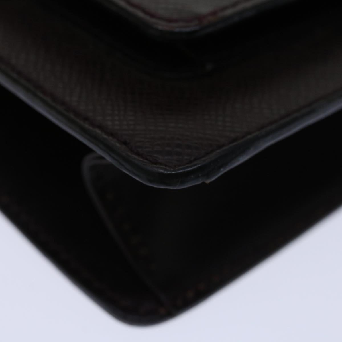 LOUIS VUITTON Taiga Monceau 28 Hand Bag 2way Acajou M32062 LV Auth 70071