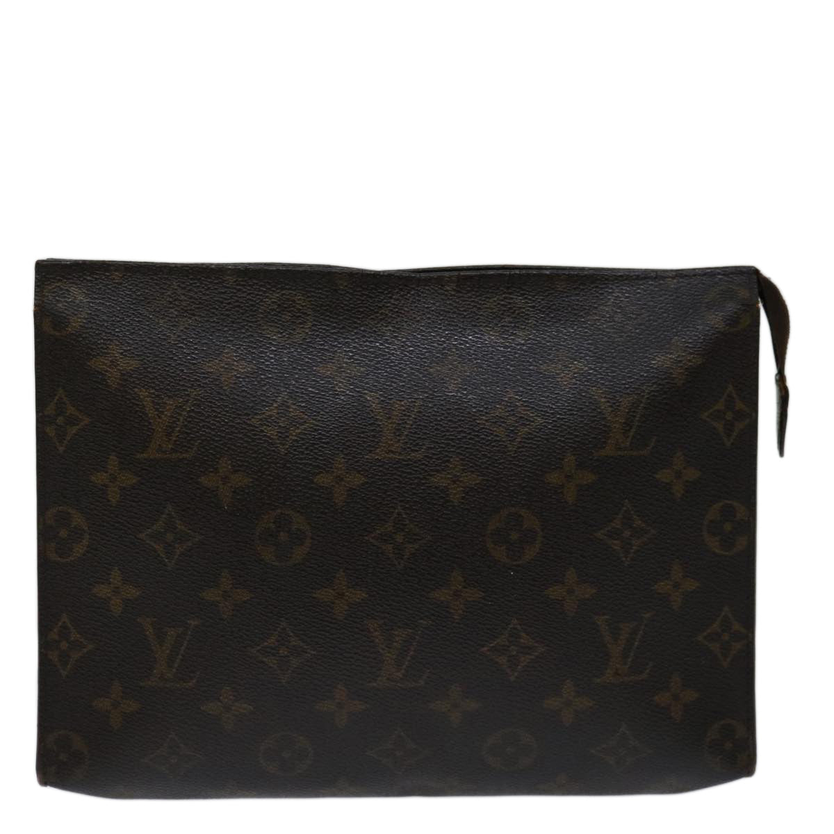 LOUIS VUITTON Monogram Poche Toilette 26 Pouch M47542 LV Auth 70085