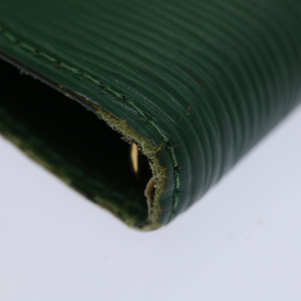 LOUIS VUITTON Epi Agenda PM Day Planner Cover Green R20054 LV Auth 70466