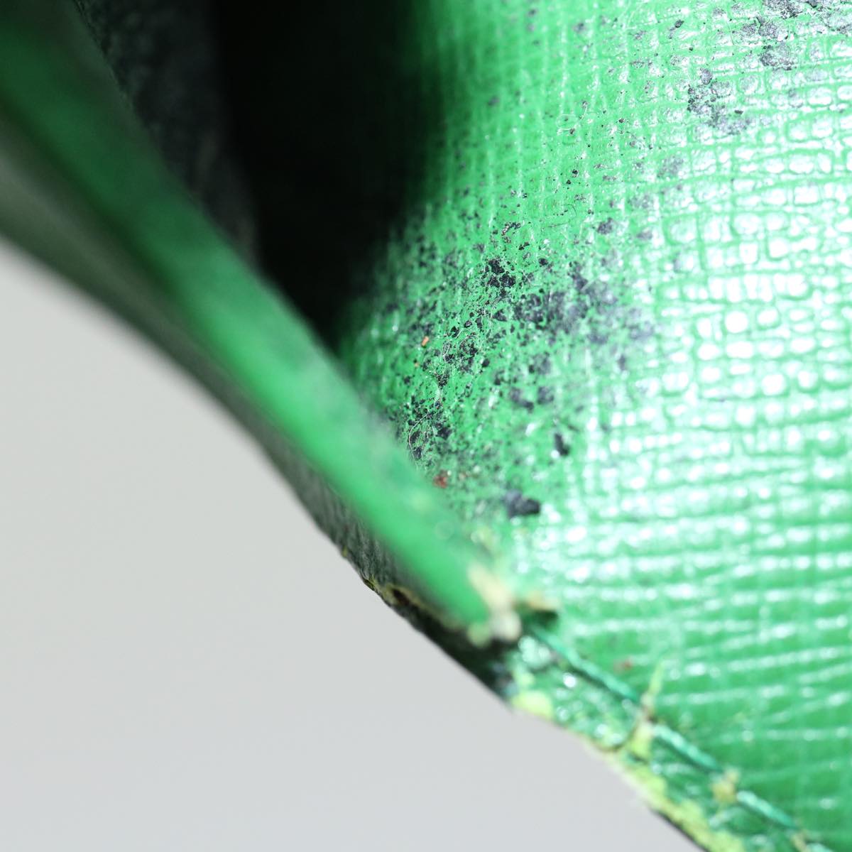 LOUIS VUITTON Epi Agenda PM Day Planner Cover Green R20054 LV Auth 70466