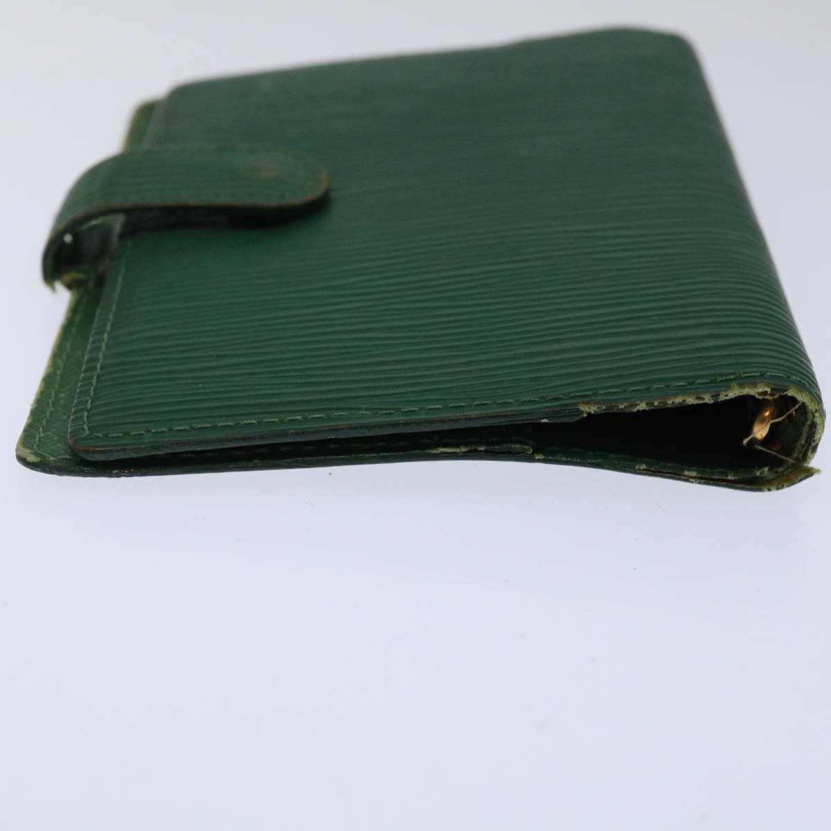 LOUIS VUITTON Epi Agenda PM Day Planner Cover Green R20054 LV Auth 70466
