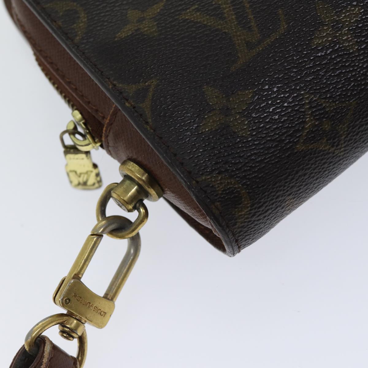 LOUIS VUITTON Monogram Orsay Clutch Bag M51790 LV Auth 70471