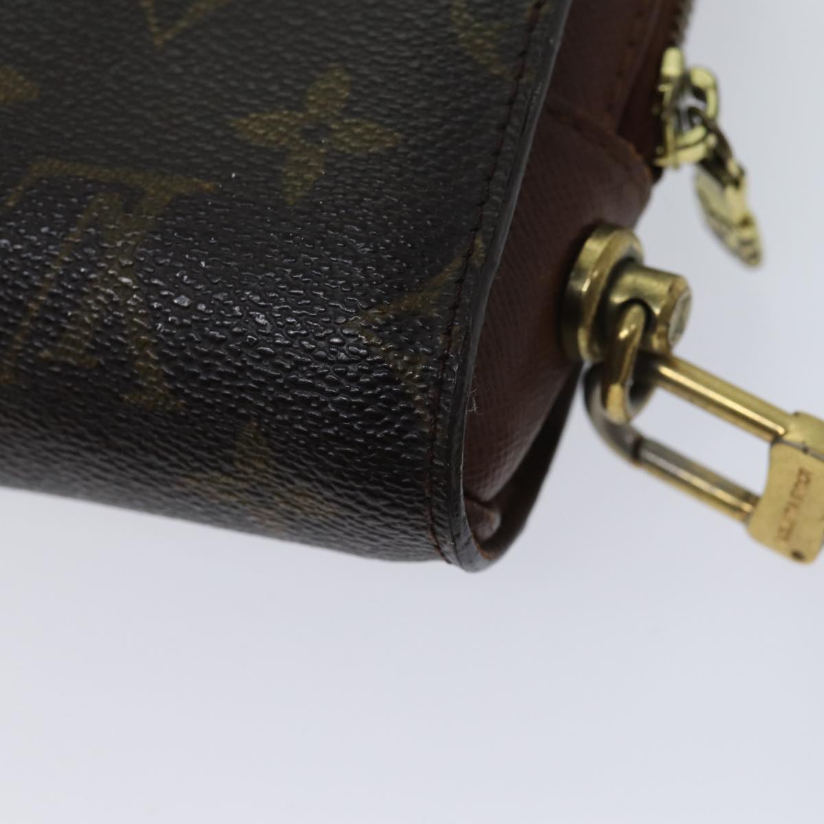LOUIS VUITTON Monogram Orsay Clutch Bag M51790 LV Auth 70471