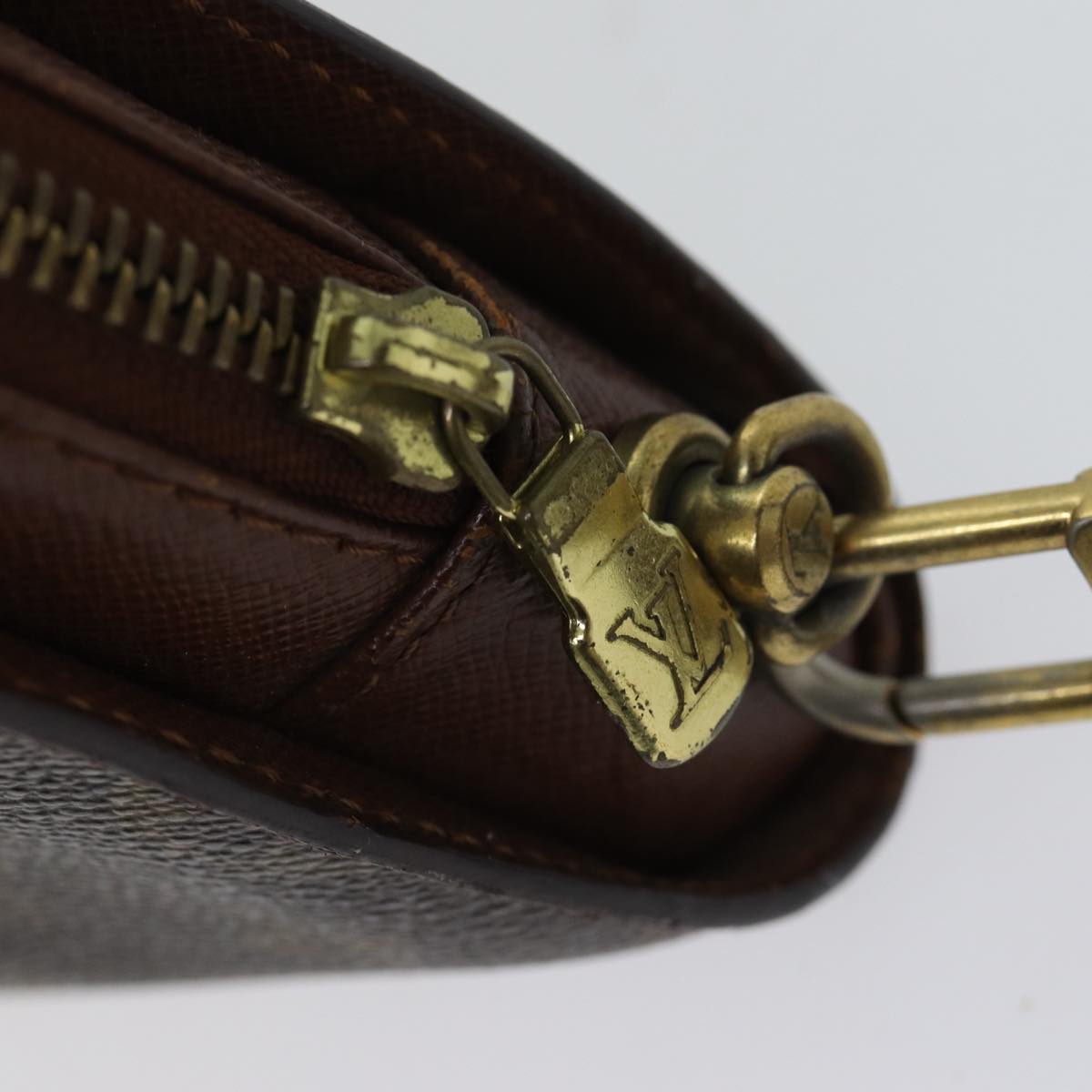 LOUIS VUITTON Monogram Orsay Clutch Bag M51790 LV Auth 70471