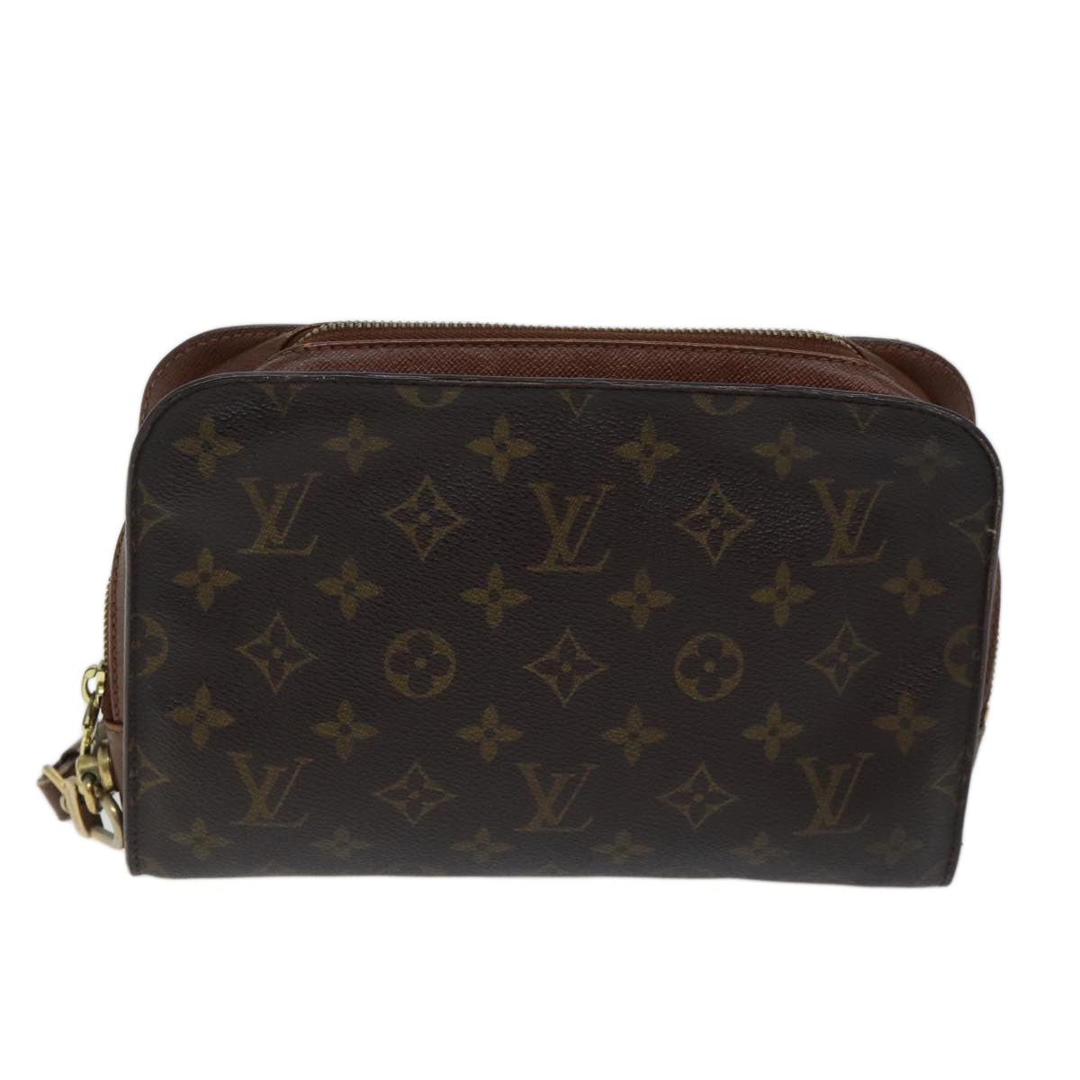 LOUIS VUITTON Monogram Orsay Clutch Bag M51790 LV Auth 70471