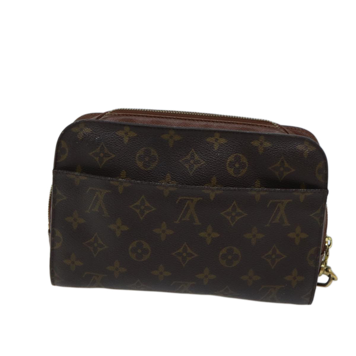 LOUIS VUITTON Monogram Orsay Clutch Bag M51790 LV Auth 70471