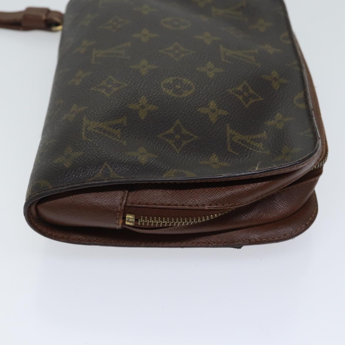 LOUIS VUITTON Monogram Orsay Clutch Bag M51790 LV Auth 70471