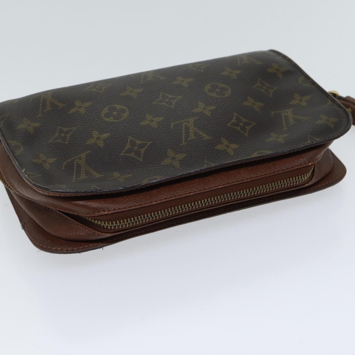 LOUIS VUITTON Monogram Orsay Clutch Bag M51790 LV Auth 70471