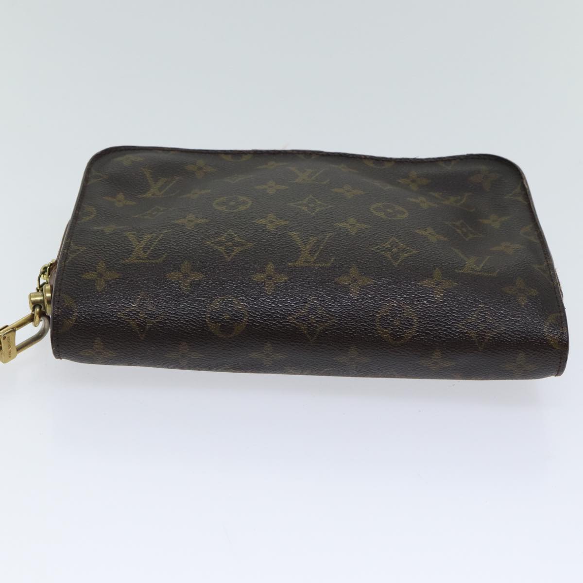 LOUIS VUITTON Monogram Orsay Clutch Bag M51790 LV Auth 70471
