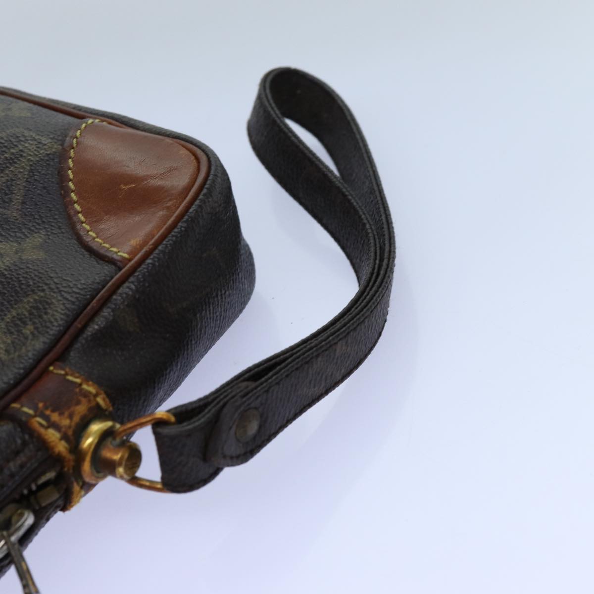 LOUIS VUITTON Monogram Marly Dragonne GM Clutch Bag M51825 LV Auth 70474