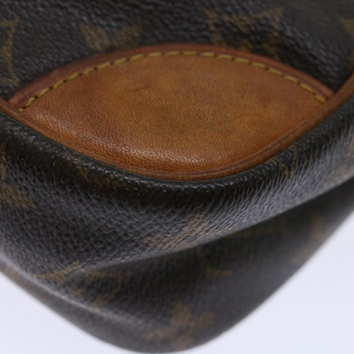 LOUIS VUITTON Monogram Compiegne 28 Clutch Bag M51845 LV Auth 70477