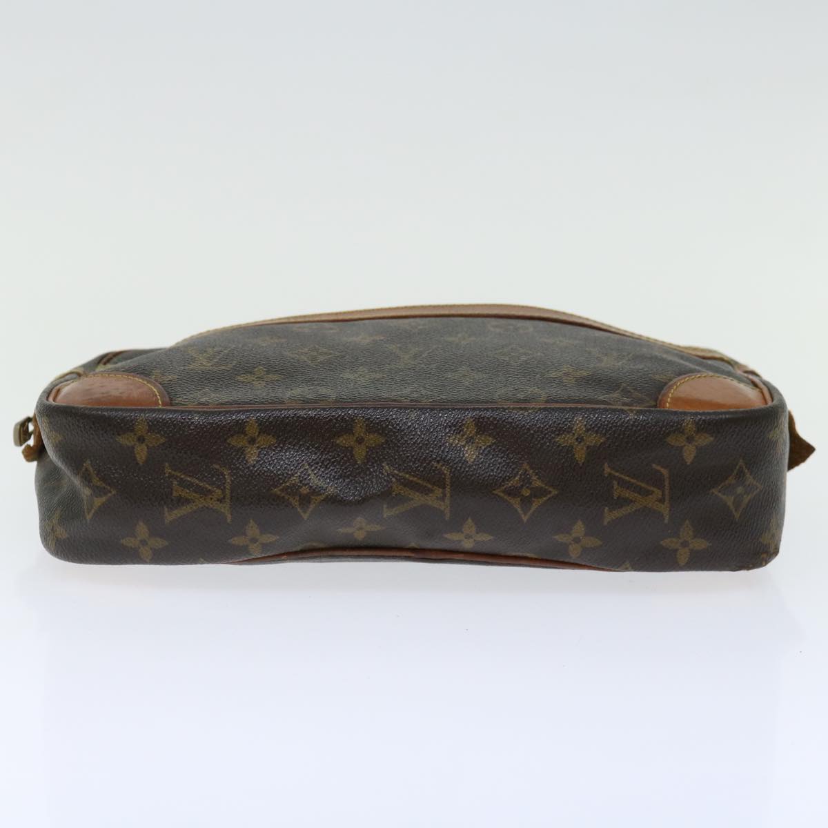 LOUIS VUITTON Monogram Compiegne 28 Clutch Bag M51845 LV Auth 70477