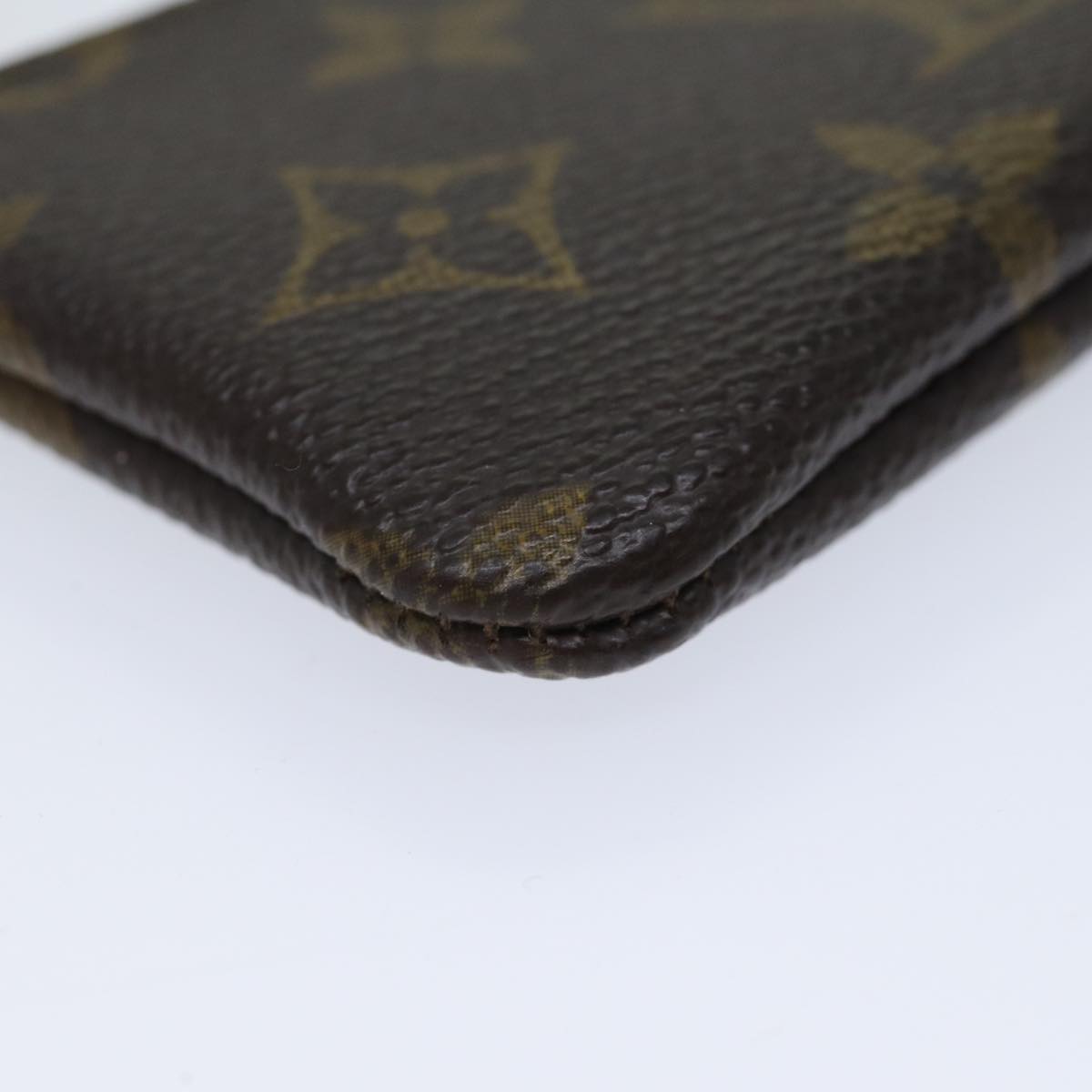 LOUIS VUITTON Monogram Pochette Cles Coin Purse M62650 LV Auth 70505