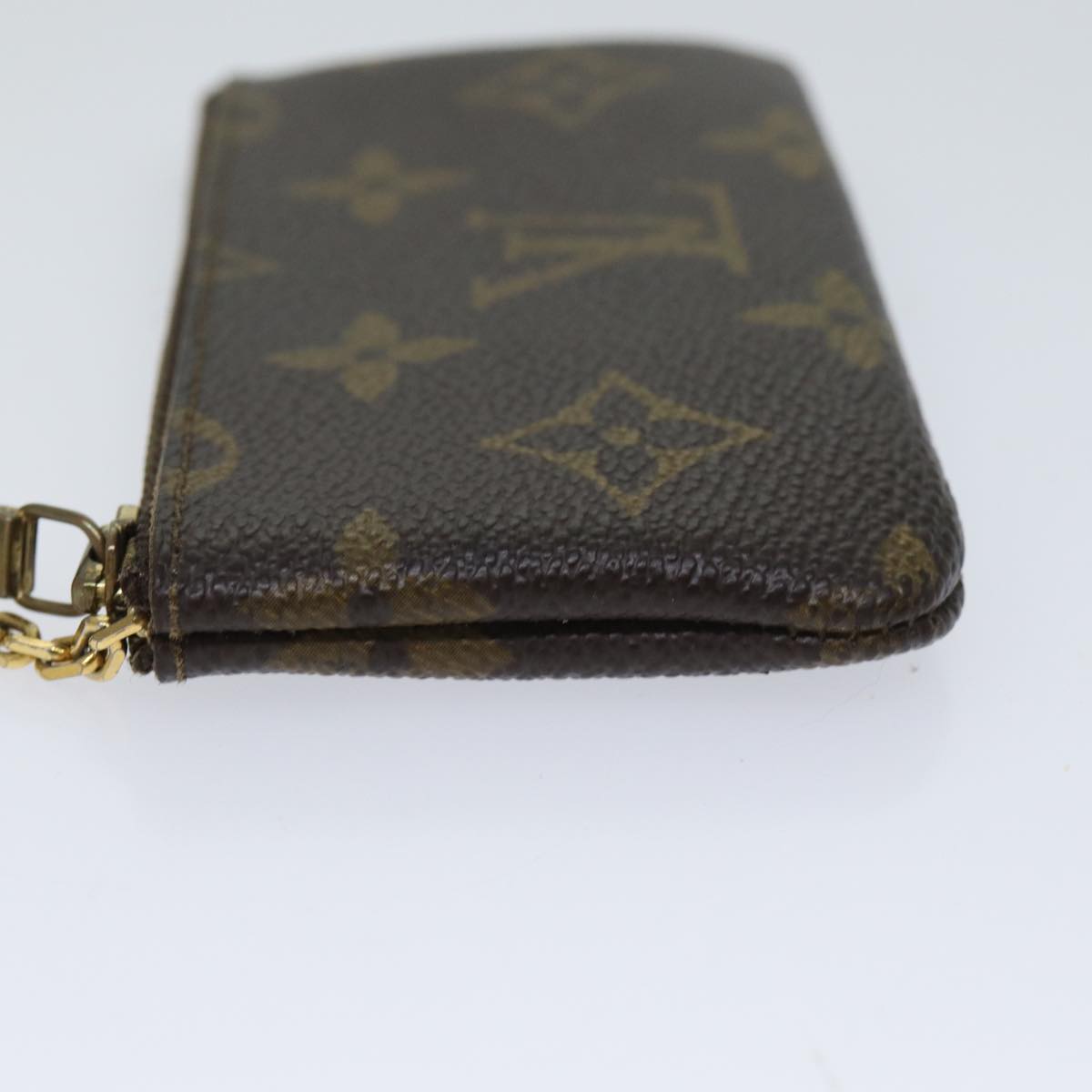 LOUIS VUITTON Monogram Pochette Cles Coin Purse M62650 LV Auth 70505