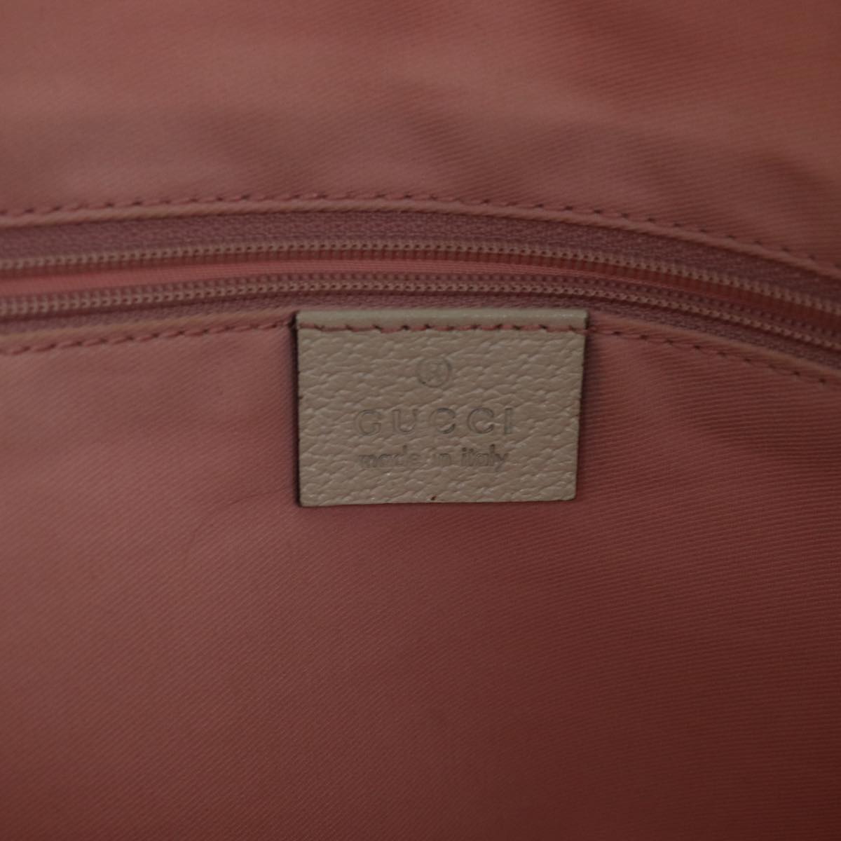 GUCCI GG Canvas Tote Bag Pink 141470 Auth 70603