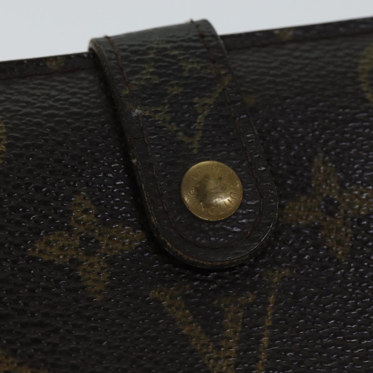 LOUIS VUITTON Monogram Porte Monnaie Billets Viennois Wallet M61663 Auth 70688