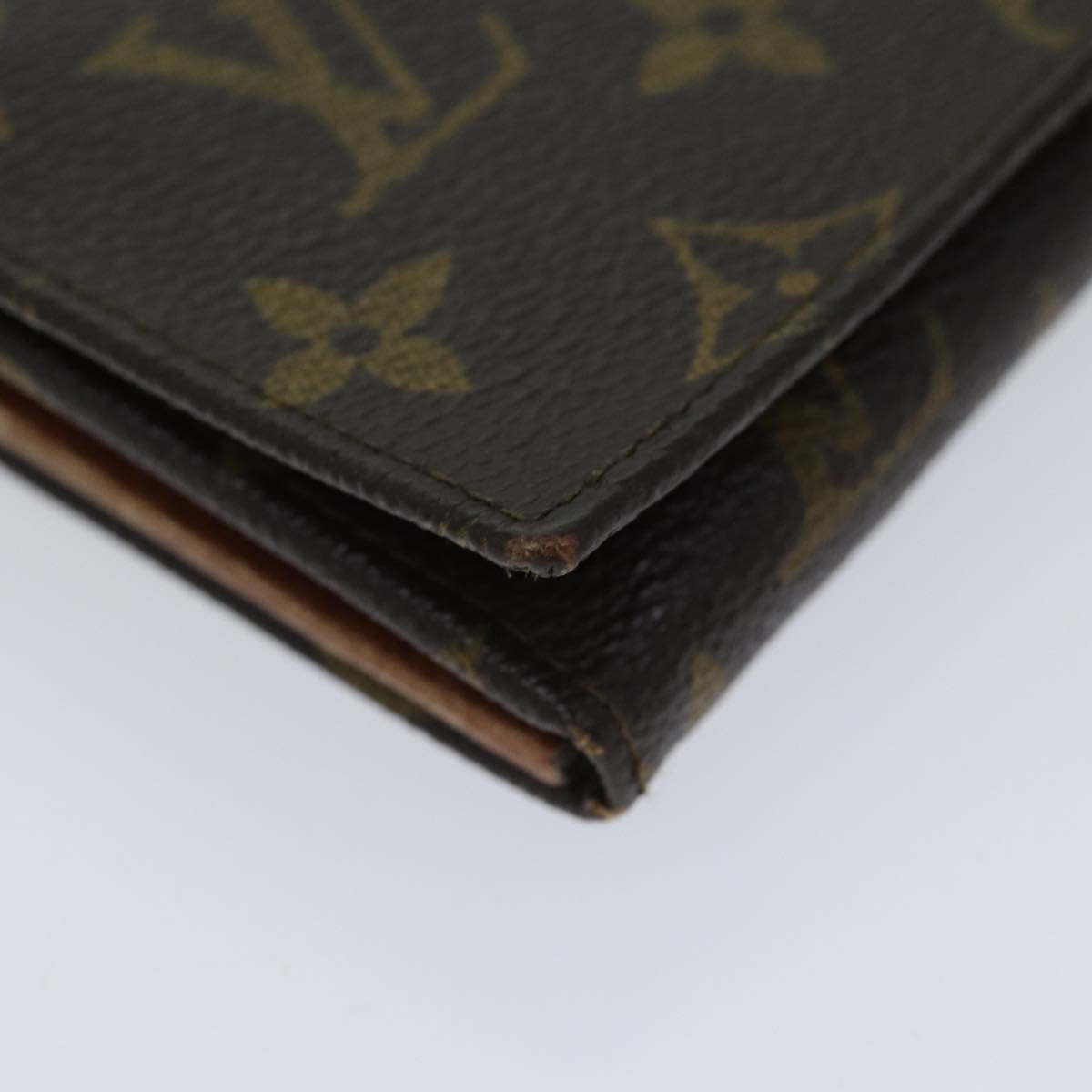 LOUIS VUITTON Monogram Portefeuille Tresol Wallet M61736 LV Auth 70689