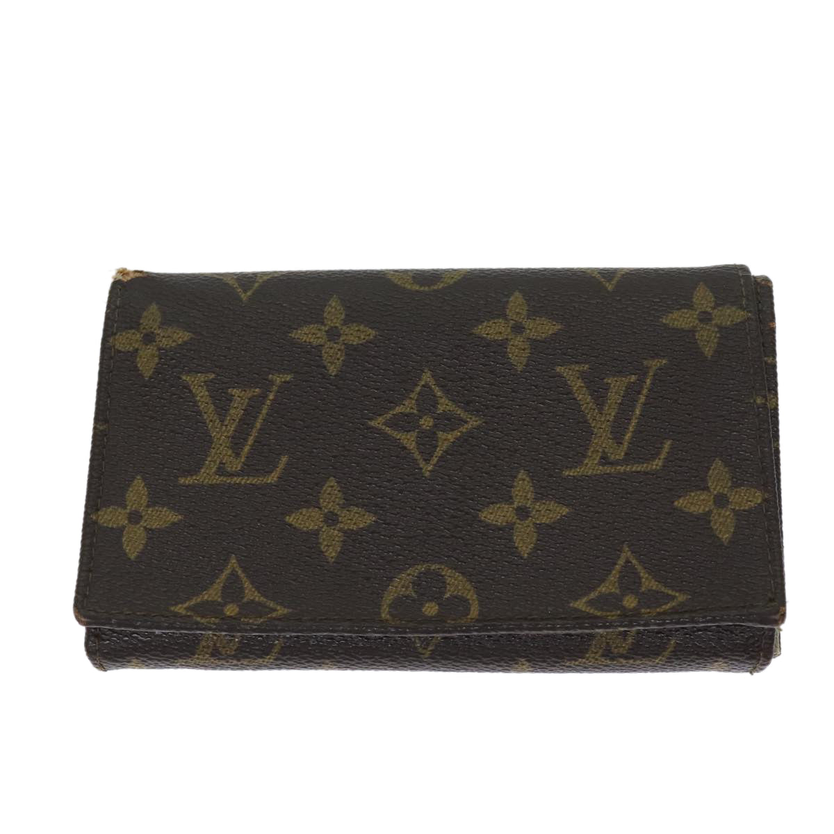 LOUIS VUITTON Monogram Portefeuille Tresol Wallet M61736 LV Auth 70689