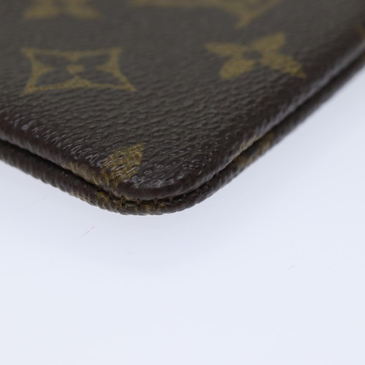 LOUIS VUITTON Monogram Pochette Cles Coin Purse M62650 LV Auth 70693